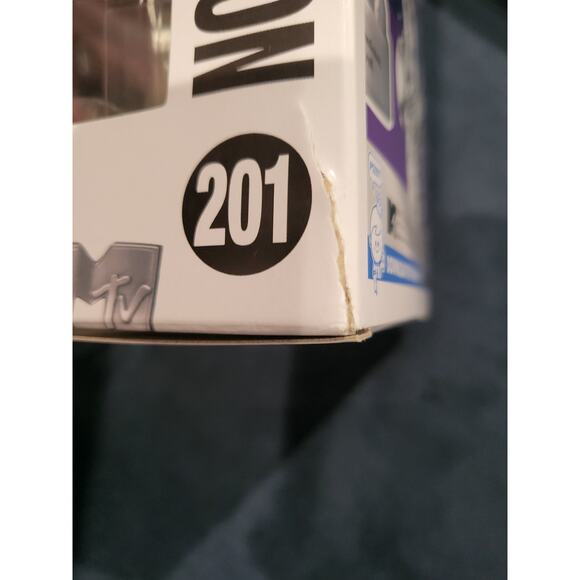 Funko Pop Ad Icons MTV Moon Person #201 Vinyl Figure In Protective Case - Picture 3 of 9